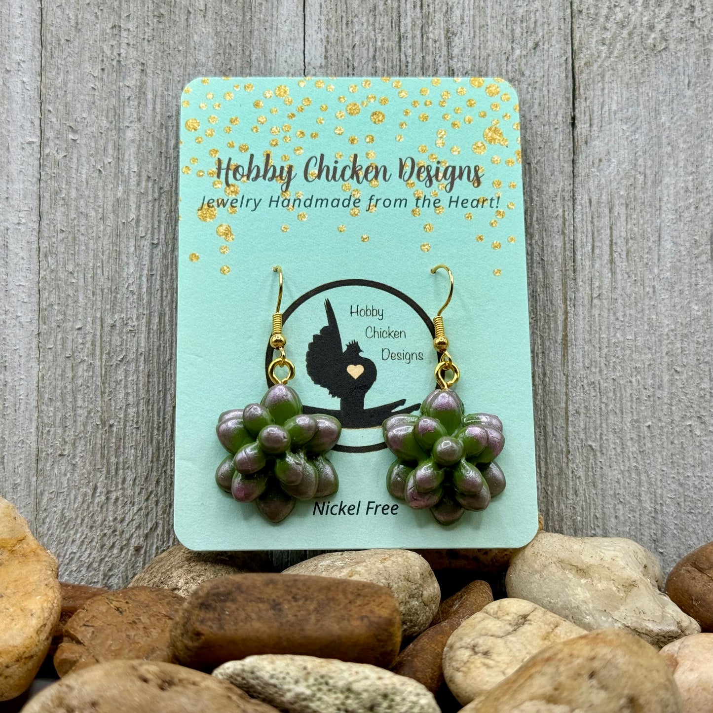 Succulent Dangles