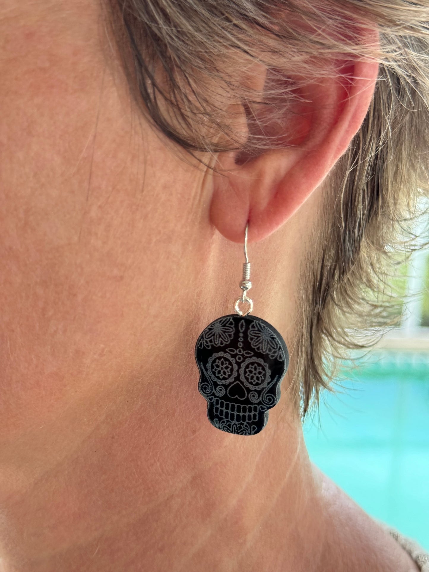 Sugar Skull Dangles