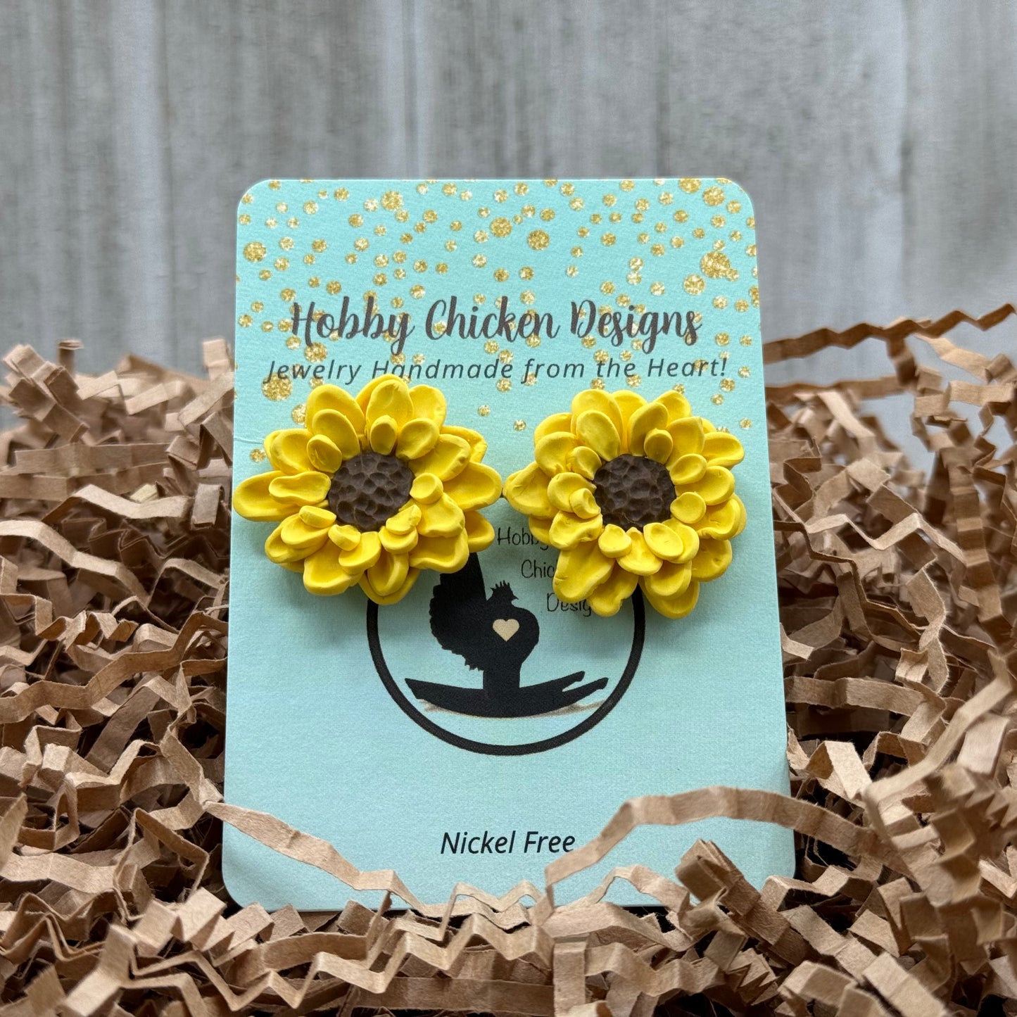 Sunflowers Studs